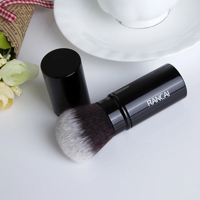 Rancai 1 Cái Chuyên Nghiệp Có Thể Thu Vào Trang Điểm Blusher Nền Mặt Mắt Che Khuyết Điểm Kabuki Brush Đựng Mỹ Phẩm Dụng Cụ