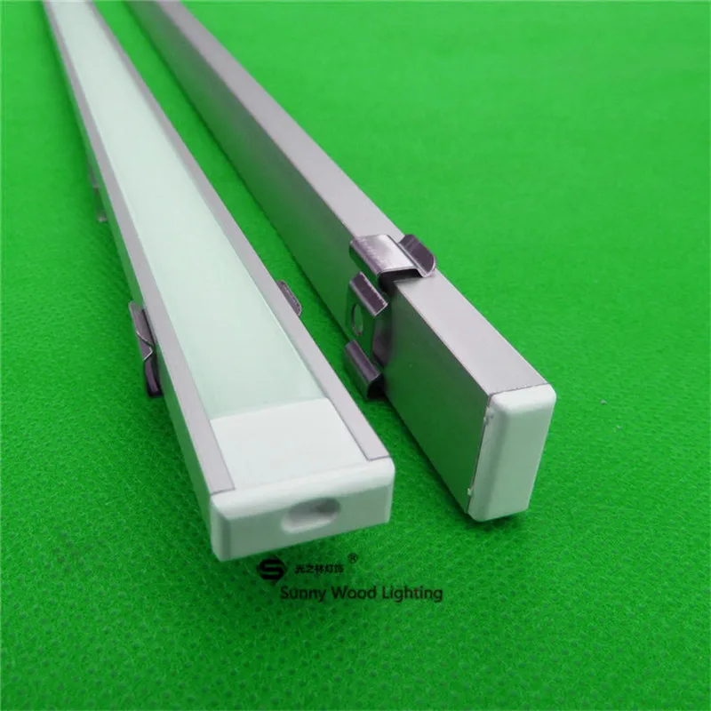 

10pcs of 2m length aluminum profile,2m led bar with 5050 strip ,milky/transparent cover for 12mm pcb ,slim cabinet light