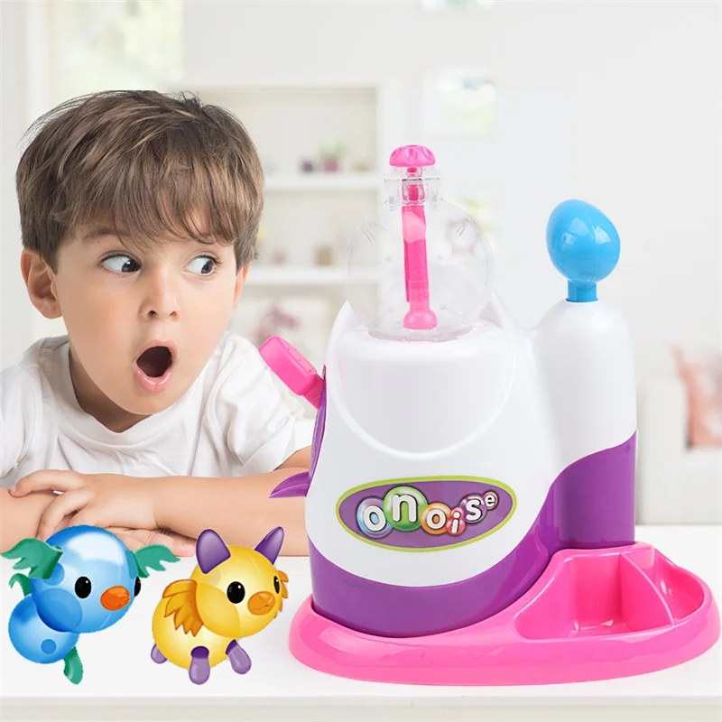 Dropshipping High quality magic adhesive music wave oonies children DIY handmade creative sticky ball fun bubble inflator toys
