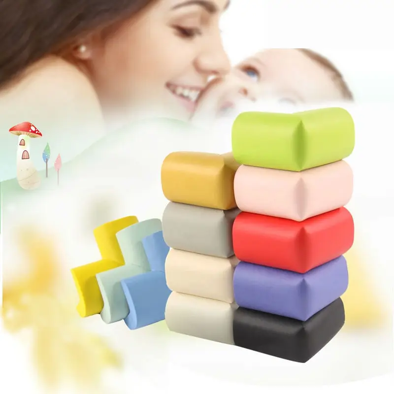 10pcs/lot Thick Corners On The Table 10 Colors Cover Cushion Not Hurt Furniture Baby Safety Essential Pads On Corners