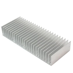 Disipador de calor de aluminio, disipador de calor de 150x60x25mm para proyector de chips, VGA RAM, LED, amplificador de potencia para coche, disipación de calor IC