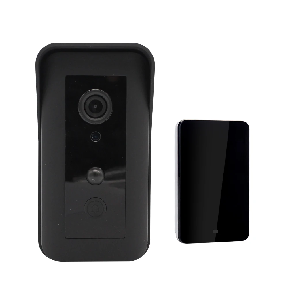 720p 180 Degree Build-in Battery Wireless Intercom IP Doorbell Video Door Phone