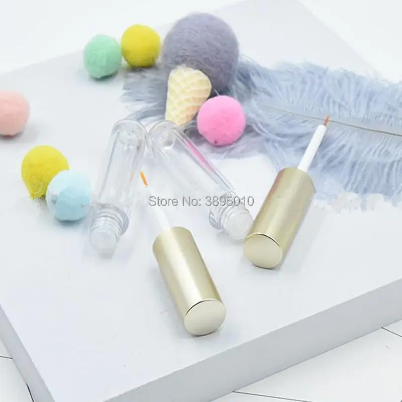 Empty Mascara Tube Eyelashes Cream Tube Vials Bottle DIY Container 3ML Mascara Brush Eyelash Wand Bottle F641