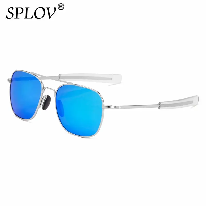 SPLOV New Fashion Driving Men Sunglasses Women Polarized Lens Metal Frame Retro Shades Classic Eyewear Gafas De Sol Hombres