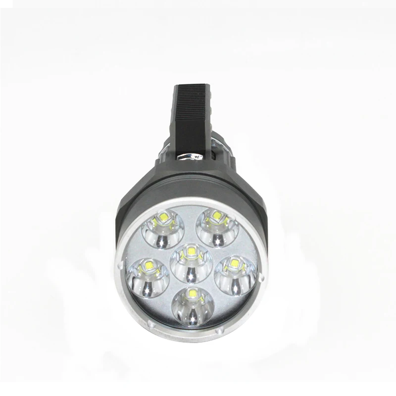 Diving Light 6 x L2 7200LM Diving flashlight Waterproof lamp Scuba Underwater 100M work torch + 2x 32650 batteries +Charger