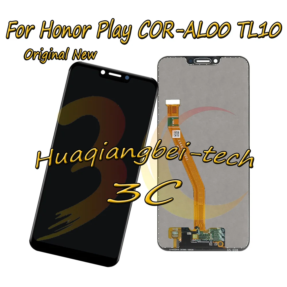 

6.3'' Original New For Huawei Honor Play COR-L29 COR-AL00 COR-TL10 Full LCD DIsplay +Touch Screen Digitizer Assembly 100% Tested