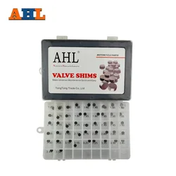 AHL 47pcs Adjustable Valve Shim 7.48mm Complete Valve Shim Refill Kits Hotcam For Honda CRF250R CRF250 R CRF 250 F 2004-2012