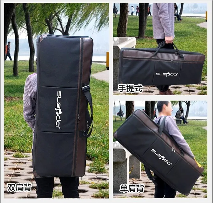 105*40*14cm good quality 54 key 61 key keyboard bag electronic organ case Keyboard package plus cotton thicker portable shoulder