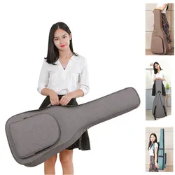 36 39 40 41 Inch Guitar Bag Carry Case Backpack Oxford Acoustic Folk Guitar Big Bag Warm Cover with Double Shoulder Straps