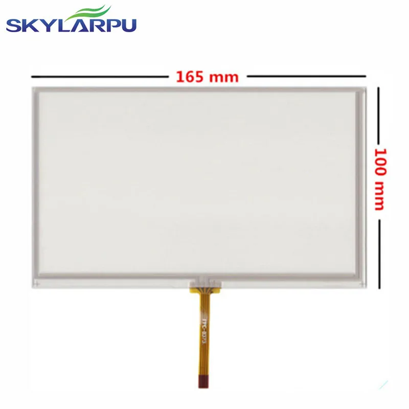 

New 7" inch 165mm*100mm Touchscreen for 165*100mm Resistance Handwritten Touch Panel Digitizer Screen Glass Repair Free Shipping