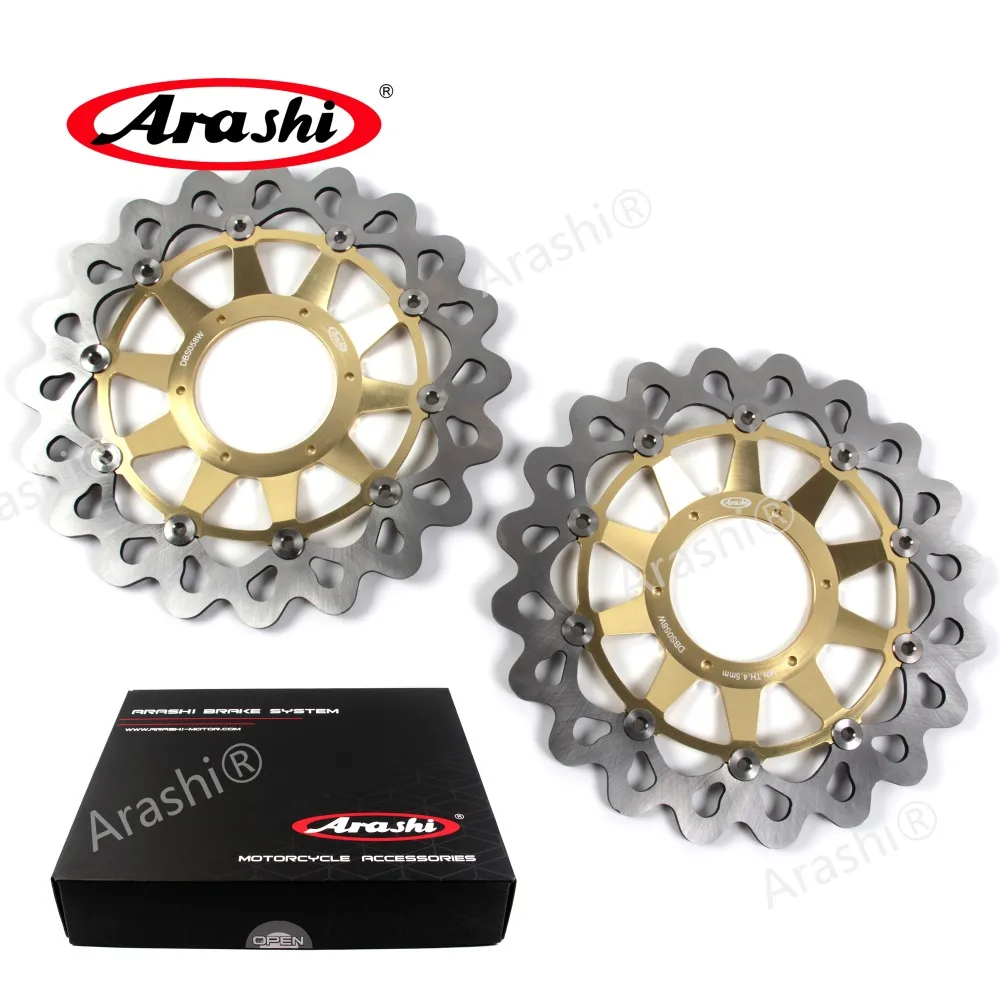 

Arashi 2PCS CNC Front Brake Disc Rotor For HONDA CBR1000RR / CBR 1000 RR 2008-2016 2009 2010 2011 2012 2013 2014 2015 2016