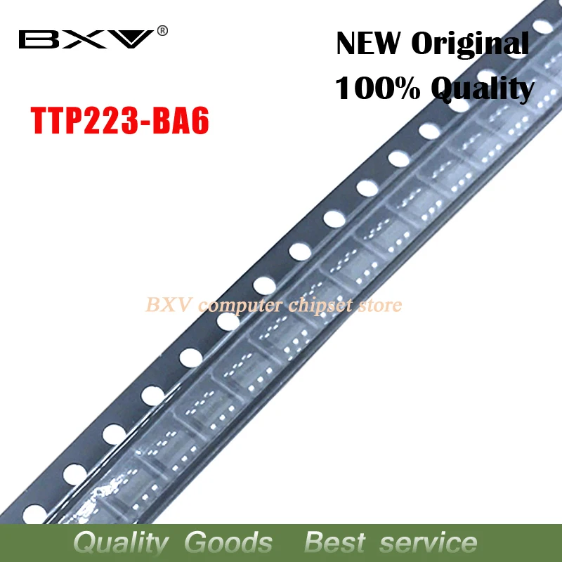 20pcs/lot New TTP223-BA6 223B SOT23-6 TTP223 BA6