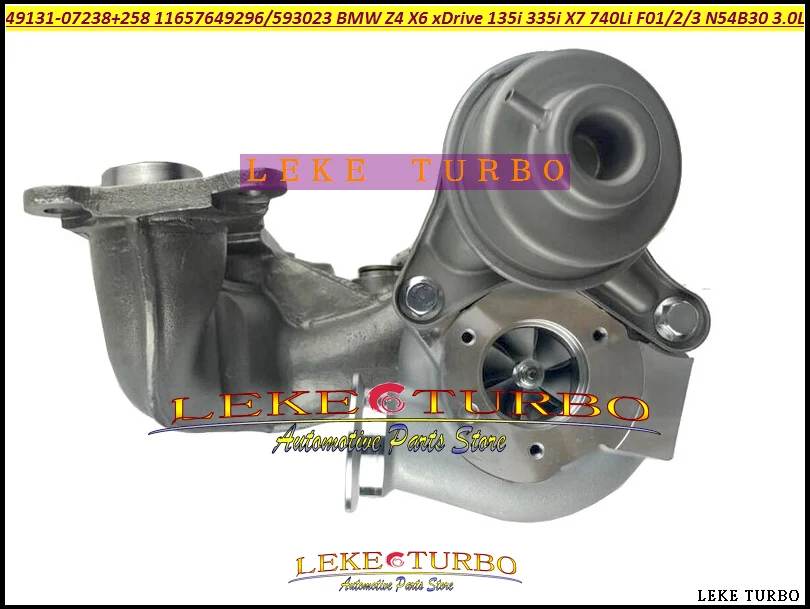 TD03L4 49131-07238 49131-07258 11657649296 11657593023   Para BMW Z4 X6 xDrive 740i 135i 335i X7 740 Li F02 F01 F03 08-N54B30 3.0L