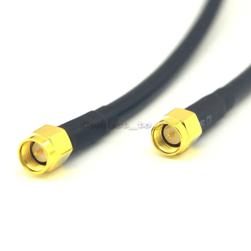 Extension Cable SMA Male to SMA Male female Connector Coaxial Cable Adapter Pigtail Cable LMR240 Pigtail Cable 1M 5M 10M