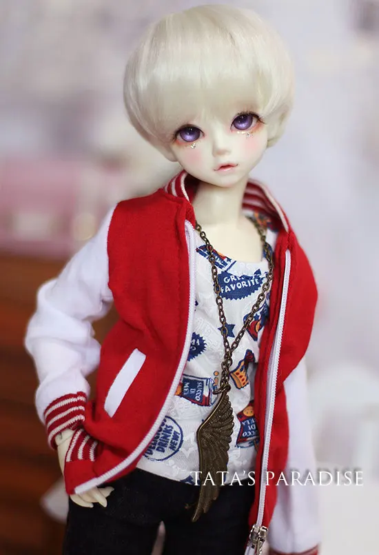 1/3 1/4 1/6 ขนาดBJDอุปกรณ์เสริมแจ็คเก็ตเบสบอลตุ๊กตาเสื้อผ้าสําหรับSSDF BJD/SD.ไม่รวมตุ๊กตาและอุปกรณ์เสริมอื่นๆNO0403