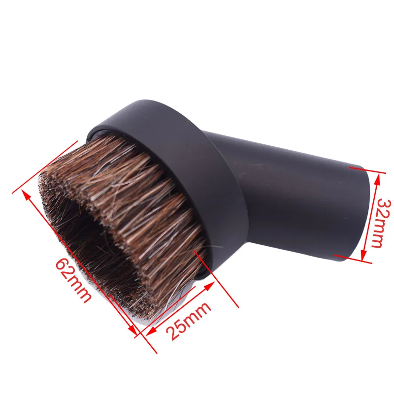 Kits de cepillos de limpieza al vacío, piezas de cabezal de aspiradora universal de 32mm de diámetro interior, hendidura, Kits de herramientas de escalera, 6 unids/lote