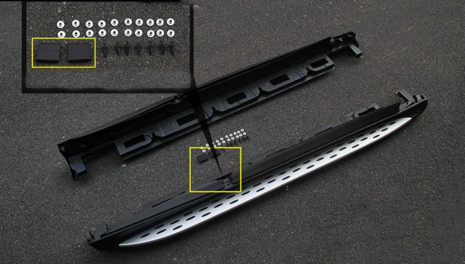 Car Running Boards Side Step Bar Pedals For Mercedes-Benz ML300 ML320 ML350 ML400 2012-2017 High Quality Brand New Nerf Bars