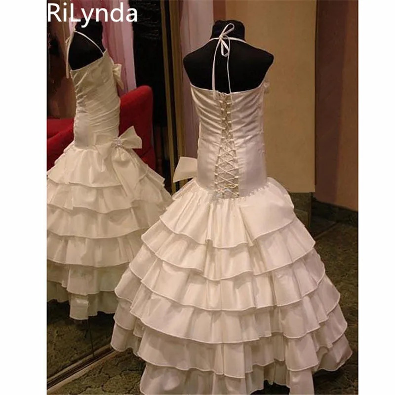 Vestidos de sirena para niña, Vestidos de desfile de noche de lujo para niños, Vestidos de primera comunión para niñas, Vestidos daminha