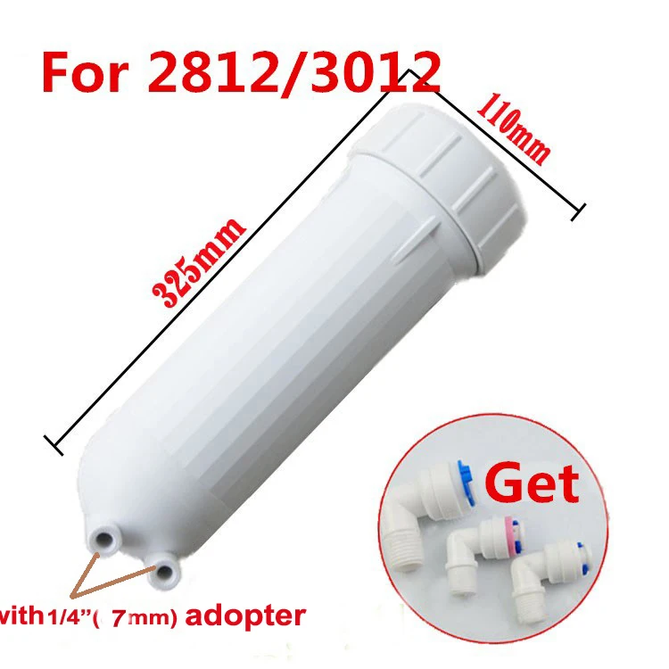 ULP2812/3012 RO Membrane Shell/ Reverse Osmosis Housing for 200/300/400GPD standard size filter cartridges