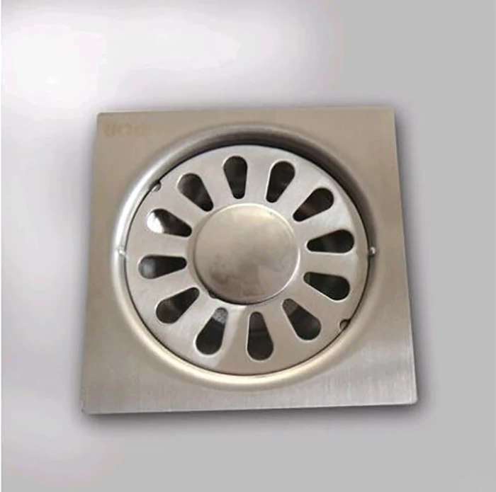 Floor drain 304 stainless steel deodorant floor drain all copper floor drain core washing machine ground toilet floor cover