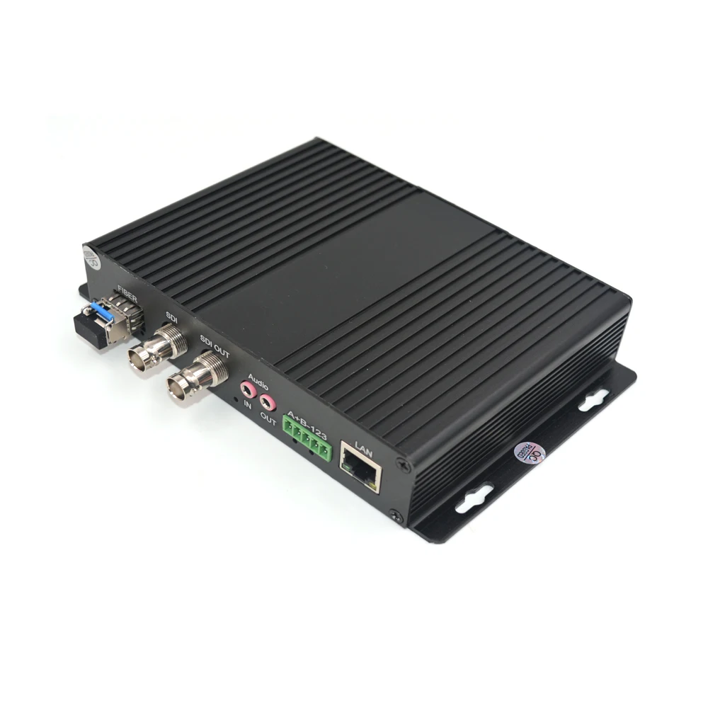 Convertitori multimediali ottici in fibra HD-SDI Video/Audio/Ethernet di alta qualità trasmettitore e Recevier per SDI CCTV,LC