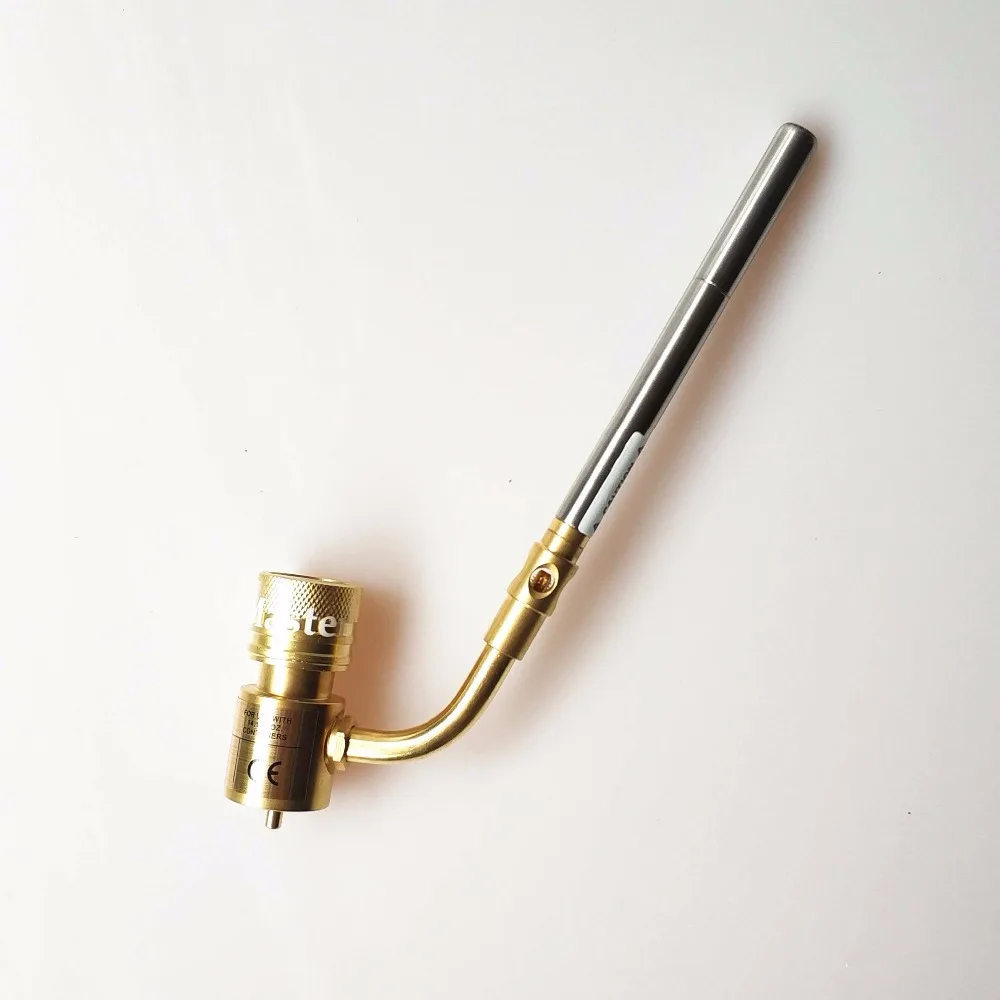 Gas Brazing Burner Gas Welding Torch Soldering Quenching BBQ Burner CE HVAC Hand Torch MAPP Torch