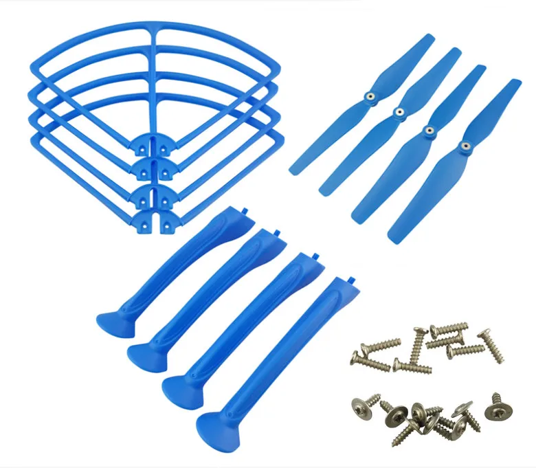 

SYMA X8 X8C X8G X8W quadrocopter remote control aircraft landing gear parts blue protective circle fan accessories