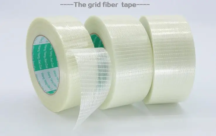 NOVFIX high temperature strong grid fiber tape 8-100 mm x 50 M Mold Home Appliance bundled fixed adhesive tape