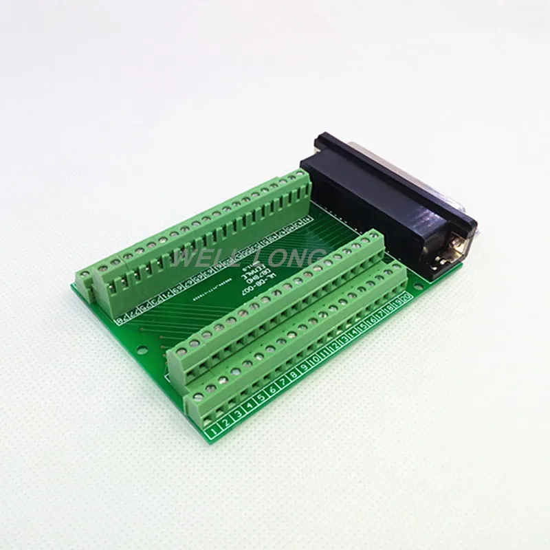 DB78 Female Breakout Board, D'SUB Header Breakout Board, Terminal Block DSUB Module.