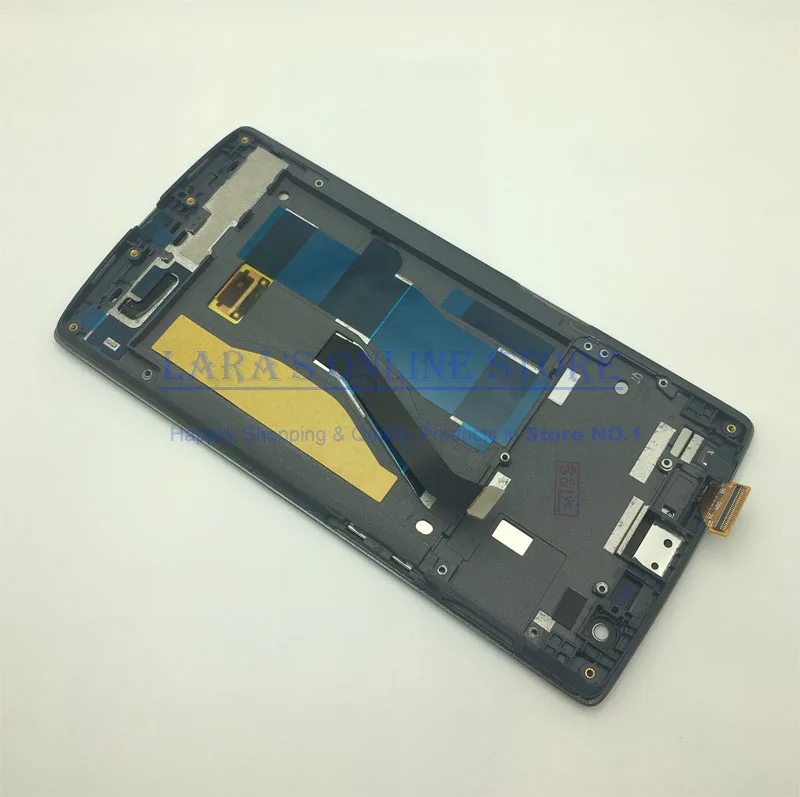 Imagem -02 - Display Lcd para Oneplus One Mais Testado de Trabalho Tela Sensível ao Toque Substituição com Moldura