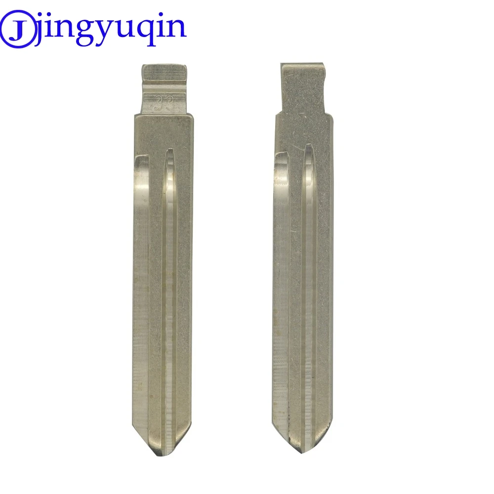 

jingyuqin 5p NO.33 Replacement Metal Blank Uncut Flip KD Remote Key Blade Type #33 For Hyundai For Hyundai Sonata NF