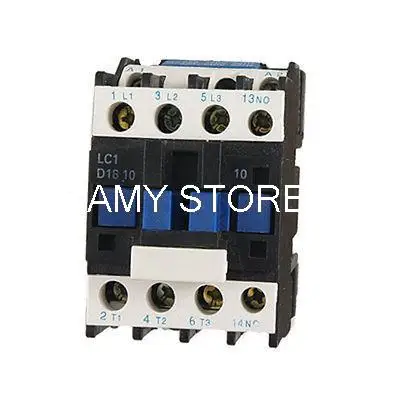 Ui 660V 3P+1NO 3 Poles 18 Amp 380V 50/60Hz Coil AC Contactor CJX2-D1810