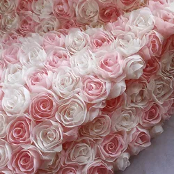 Rose Design Fabric,Mesh gown material,Wedding background cloth,130cm*45cm/pcs