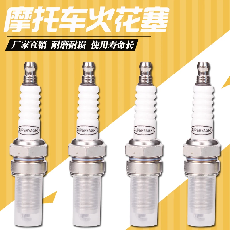 Motorcycle Spark Plug Motorbike Ingition for HONDA STEED 400 600 STEED400 STEED600