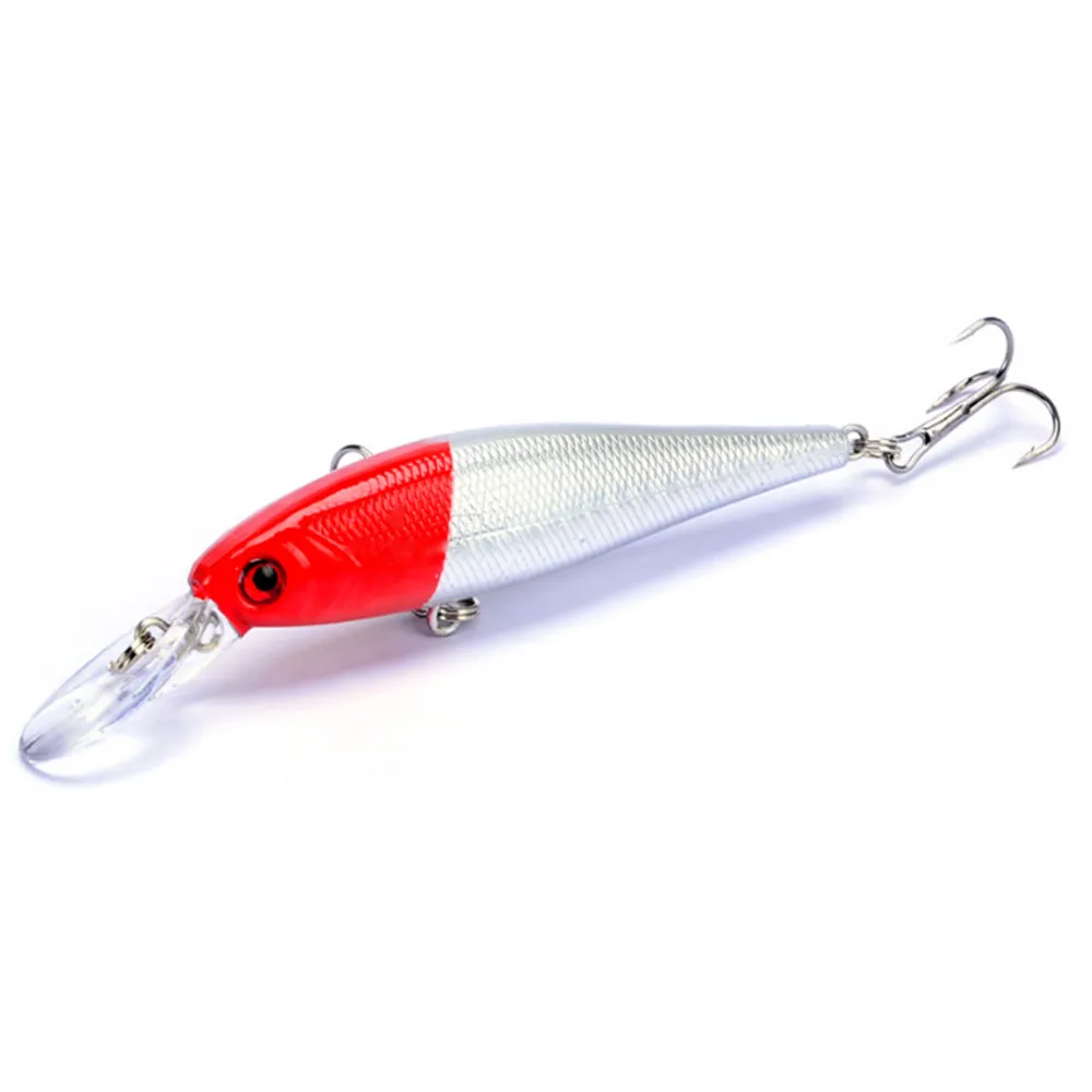 1pcs Minnow Pesca Wobblers Fishing Lure Hard Bait 10cm 9.4g Swimbait with Treble Hooks isca artificial Pike Bait Fishing Tackle