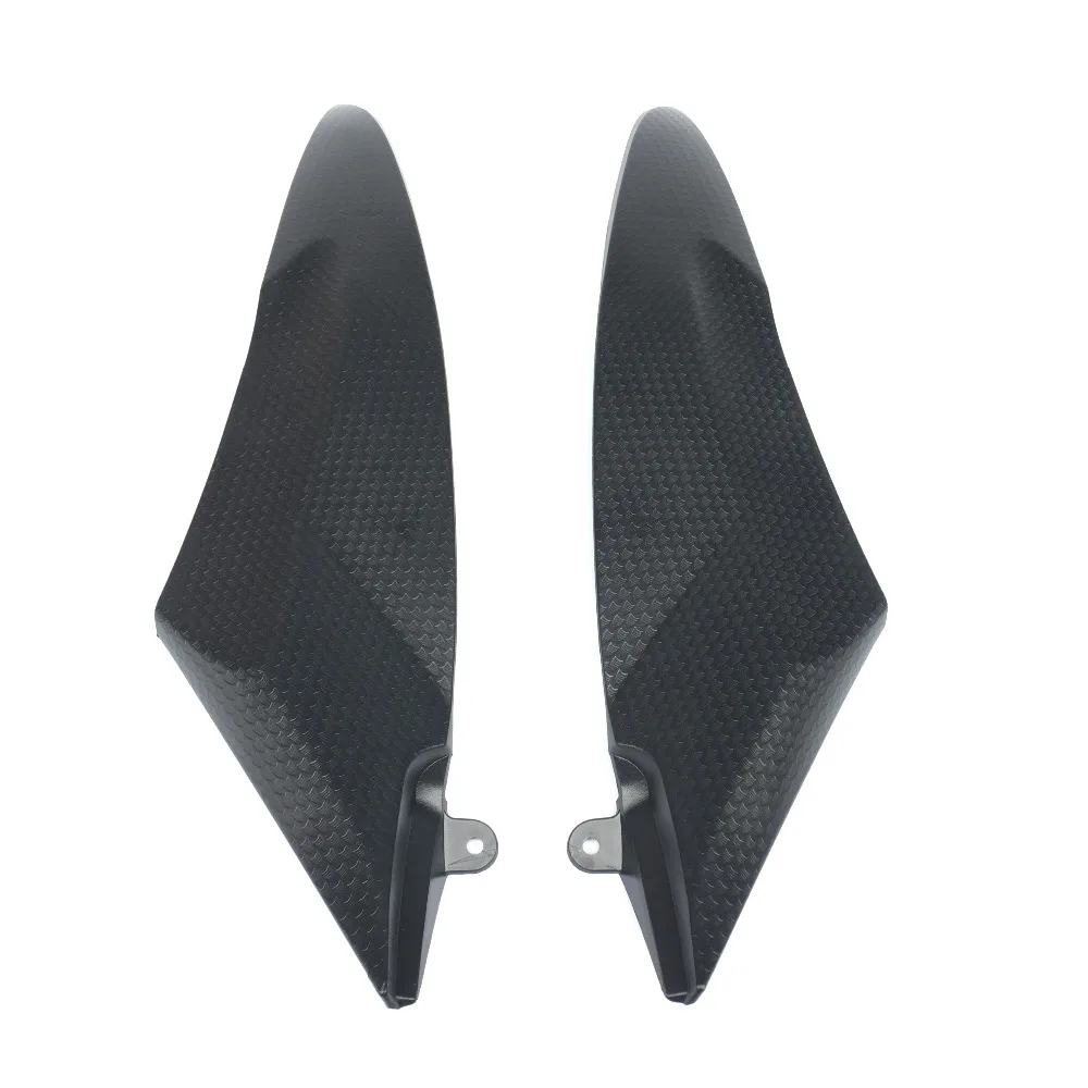 Motorcycle Accessories Gas Tank Side Trim Insert Cover Panel Fairing Cowl Plastic Black For YAMAHA YZF R6 R6R 06 07 2006 2007