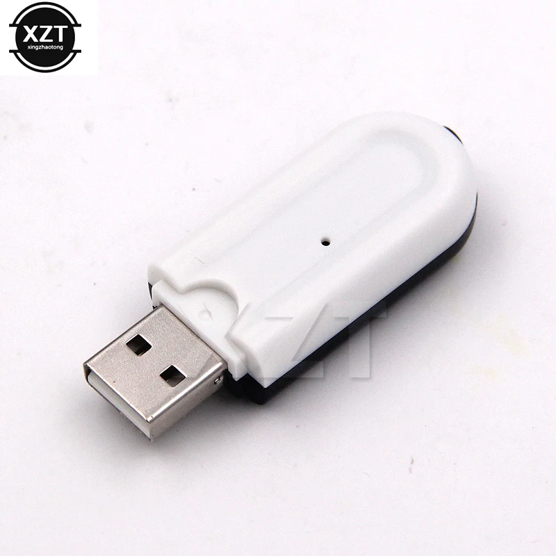 3.5มม.A2DP 5V USB ตัวรับสัญญาณ WiFi Dongle Bluetooth 4.0เครื่องรับสัญญาณเสียงสำหรับรถยนต์ AUX Android สำหรับ IOS โทรศัพท์มือถือ