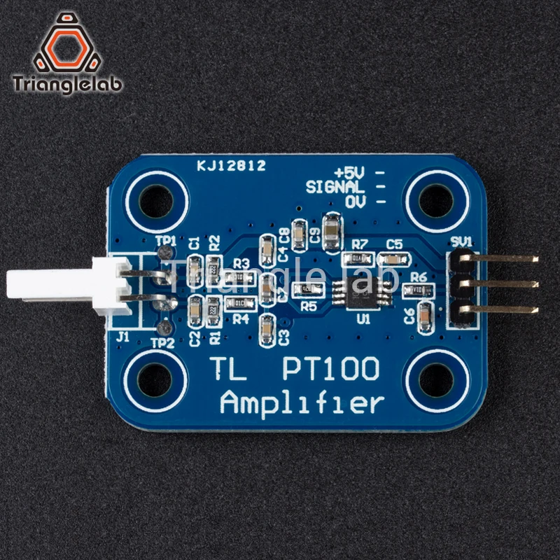 Trianglelab 3d printer part PT100 Amplifier Board for higher temperatures for V6 HOTEND 2017 PT100 sensor free shipping