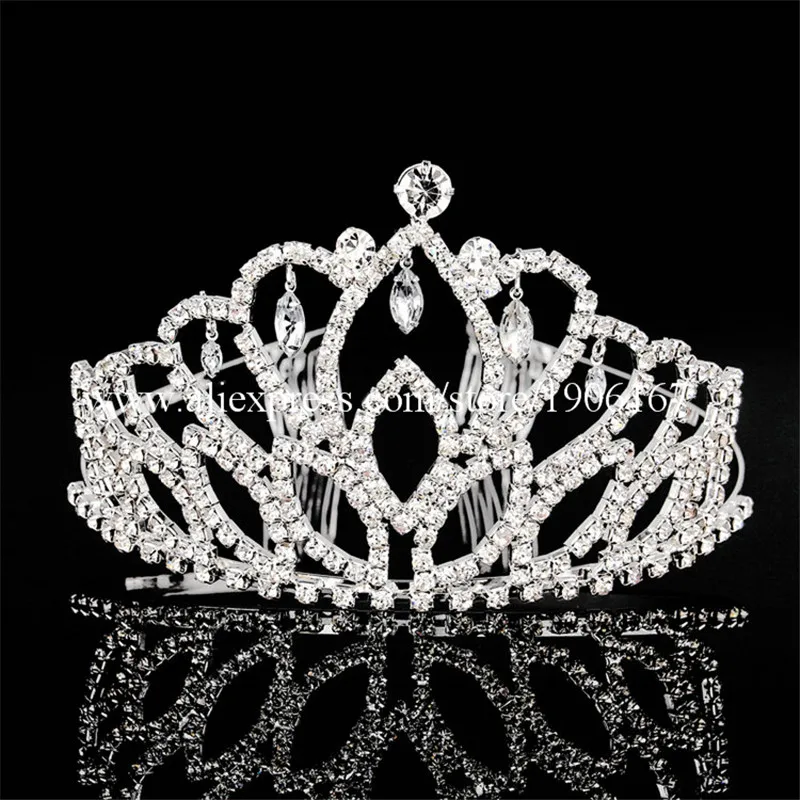 

Fashion LED Luminous Headwear Wedding Crown For Party Wedding Stage Show