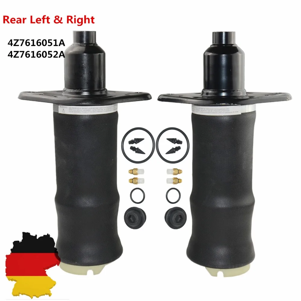 AP01 Rear Left +Right Air Spring Bags For Audi A6 C5 4B Allroad Quattro 1.8 T 4Z7616052A 4Z7616051A 1999-2006