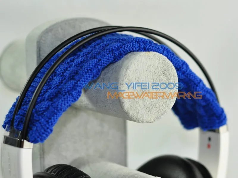 Hand Woven Pure ExtraFine Merino Wool Headband Cushion For AKG Q701 K701 K702 K712 K601 K603 K612 Headphone Top Head Band