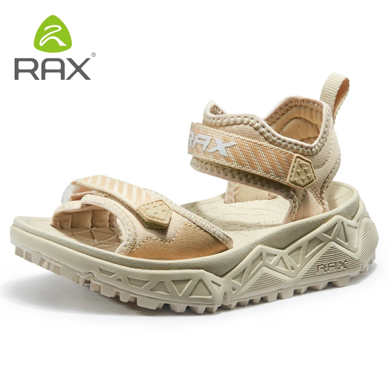 RAX Mens Sports Sandals Summer Outdoor Beach Sandals Men Aqua Trekking Water shoes Men Upstream Shoes Women Fishing Quick  Shoes