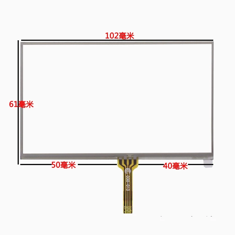 2 PCS new 4.3 inch VX530 VX570R VX530TOUCH VX570TOUCH touch screen 102*61 102*62mm