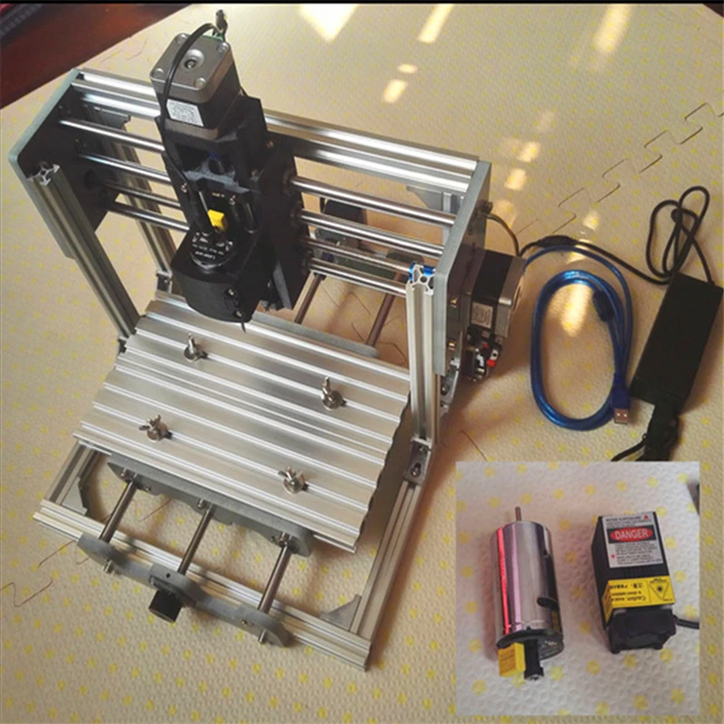 2417 cnc 3Axis Wood Router engrave machine for wood marking ,aluminum mark work size 24*17cm