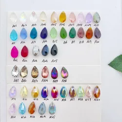 Wholesale Hot Sale New Arrival 60pcs AAA Top Quality 16mm 6106 Crystal Almond/Pear Pendant Earring Necklace Beads Free Shipping