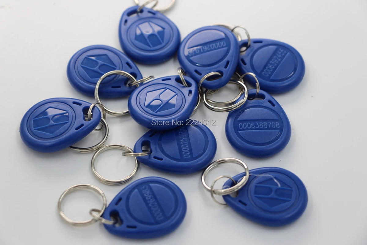 125Khz Proximity EM4100 TK4100 ( Read Only ) Mango RFID ID Token Keyfob Keychain for Door Access System Switch Power