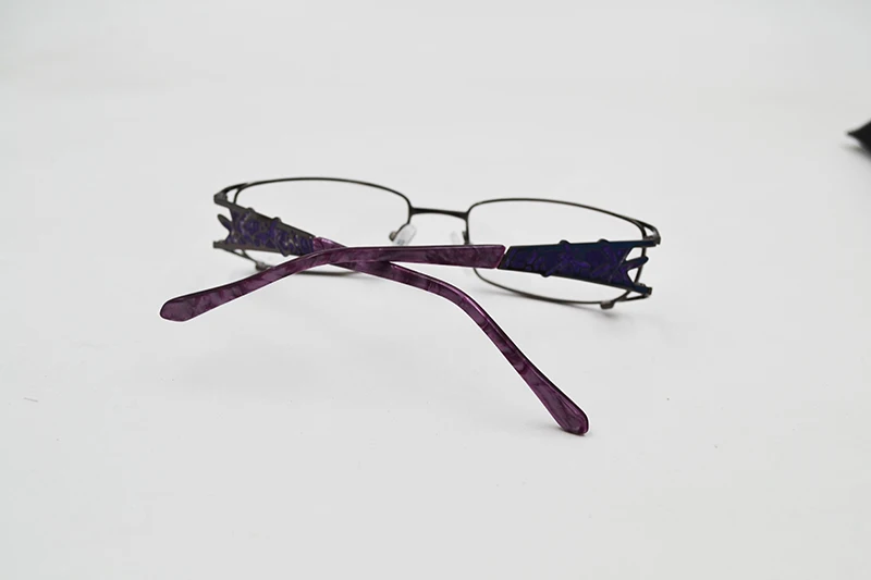 2021 Butterfly Alloy Elegant Women Glasses Frame Female Hollow Out  Optical Glasses Plain Eye  Eyeglasses Frames Myopia Eyewear