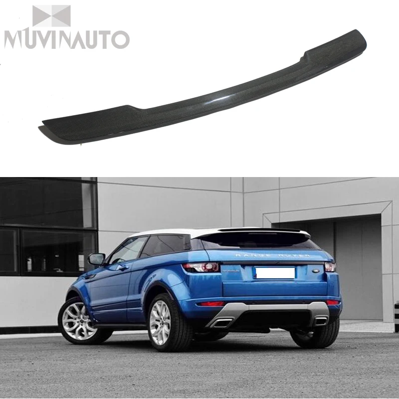 For Rover Aurora Carbon Fiber Tail Roof Spoiler For Land Rover Range Rover Aurora 2013 2014 2015 2016 RearRear-wing roof spoiler