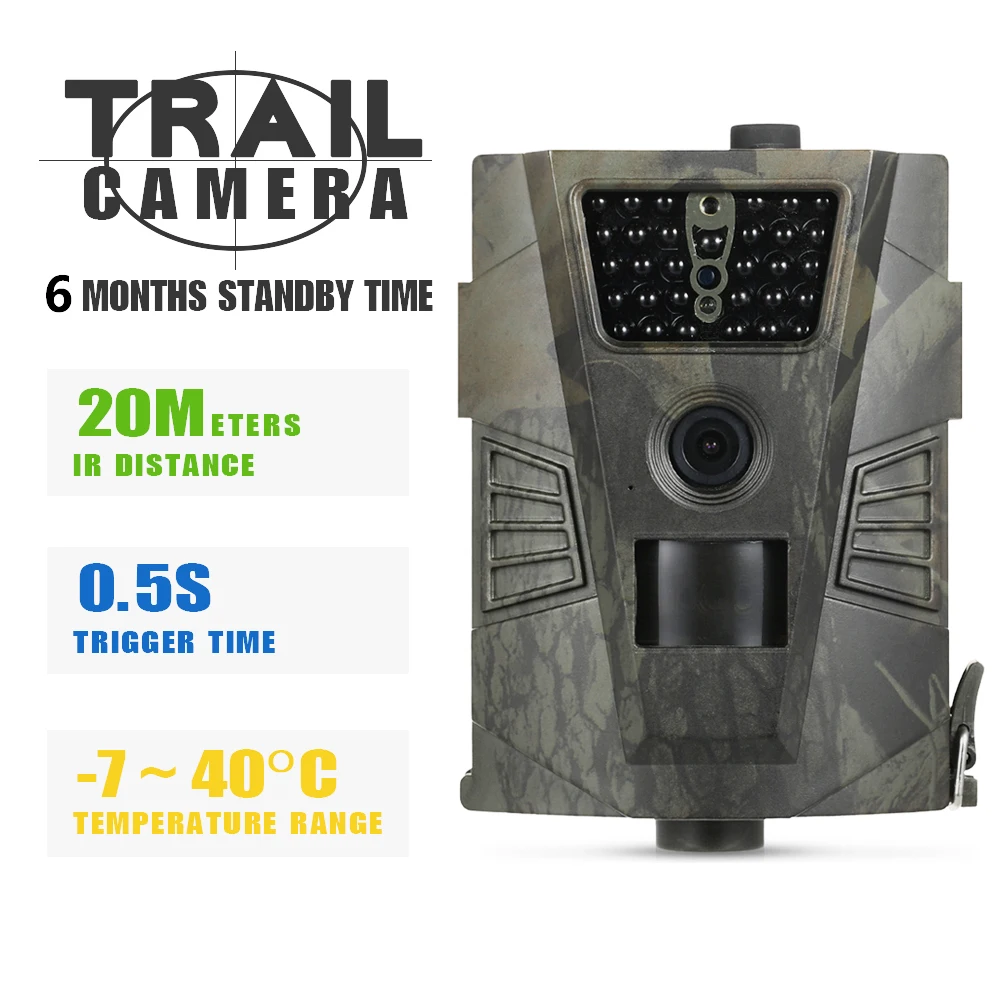 SUNTEKCAM Wildlife Trail 기본 카메라 HT001 12MP 1080P 나이트 비전 사진 트랩 야생 감시 트랩 사냥 카메라