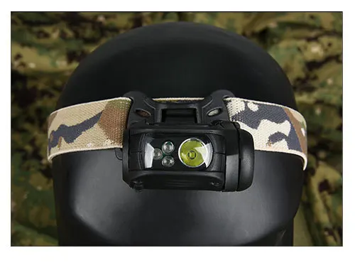 Tactical Green Lantern Red IR LED lantern light head lamp light hunting flashight for hunting outdoor sport gz150065